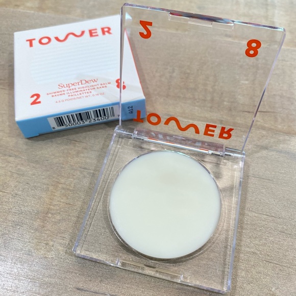 Tower 28 super dew highlighter balm complexion glassy luminous skin - Picture 2 of 5